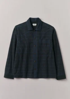 TOAST Abstract Embroidered Kantha Shirt- Shirts