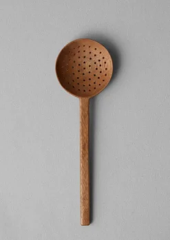 TOAST Acacia Wood Slotted Spoon- Tableware