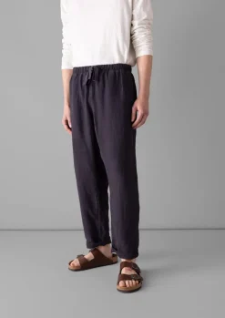 TOAST Alfie Garment Dyed Linen Trousers- Trousers