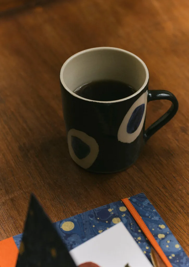 TOAST Ali Hewson Cobalt Dash Mug- Ceramics