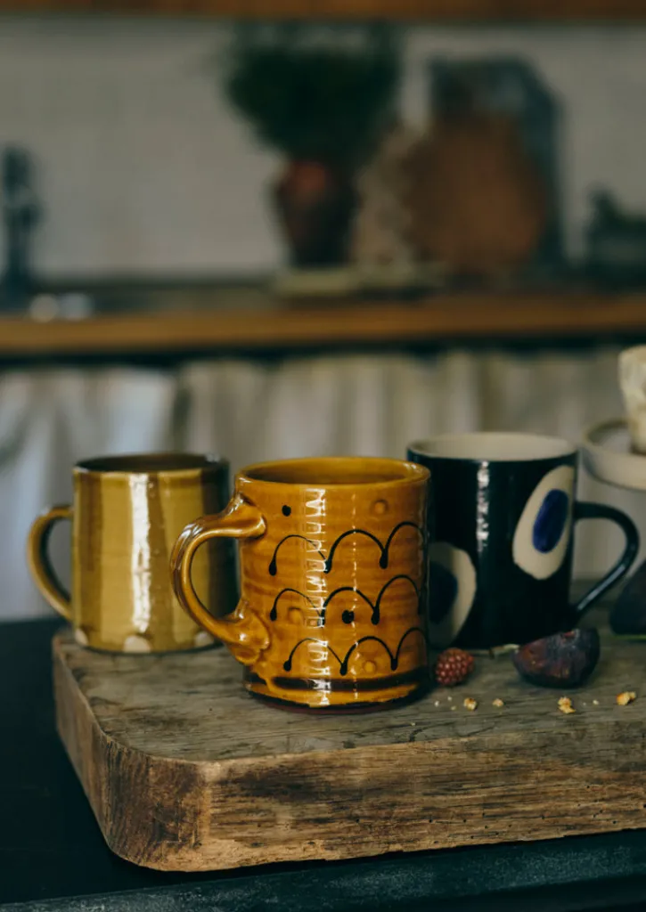 TOAST Ali Hewson Cobalt Dash Mug- Ceramics