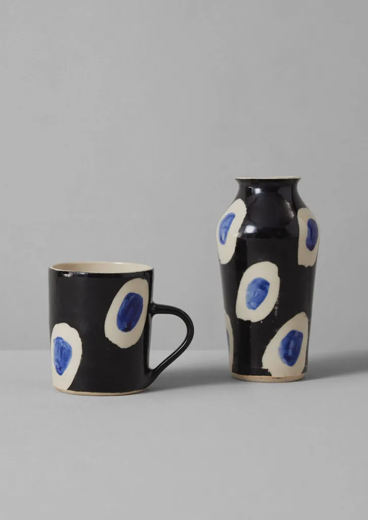 TOAST Ali Hewson Cobalt Dash Mug- Ceramics