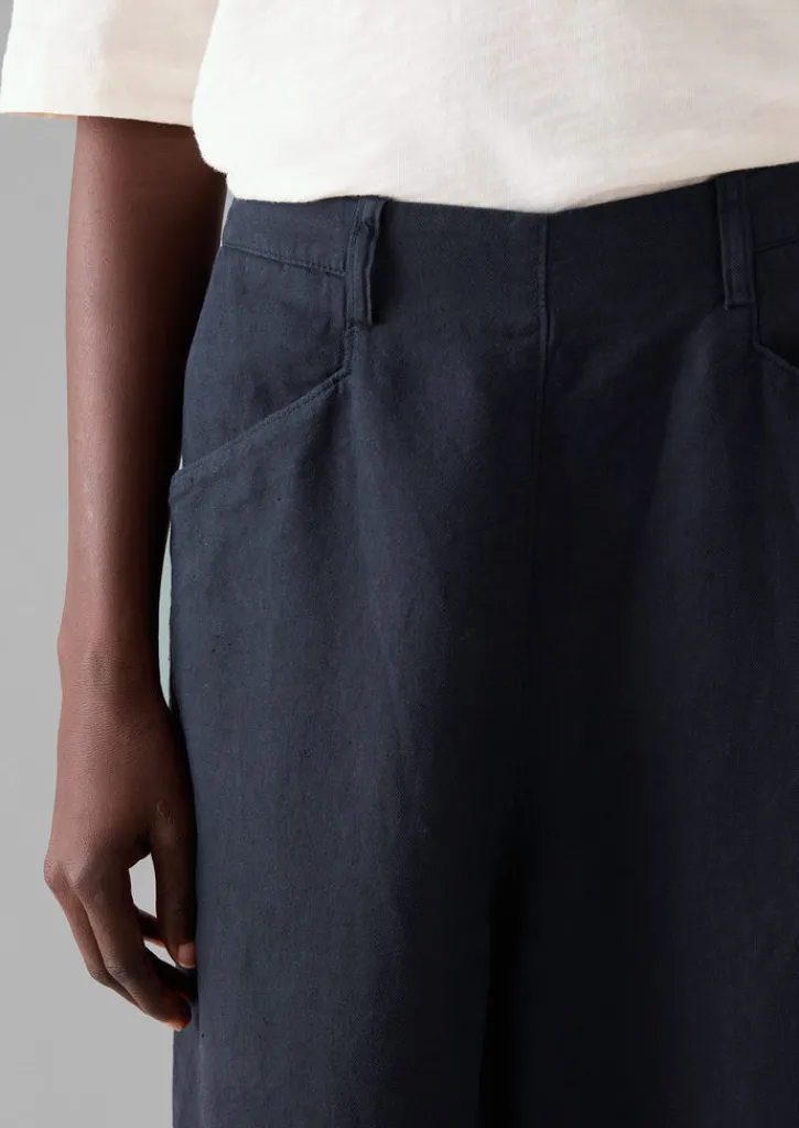 TOAST Alix Cotton Linen Trousers-Women Linen|Trousers
