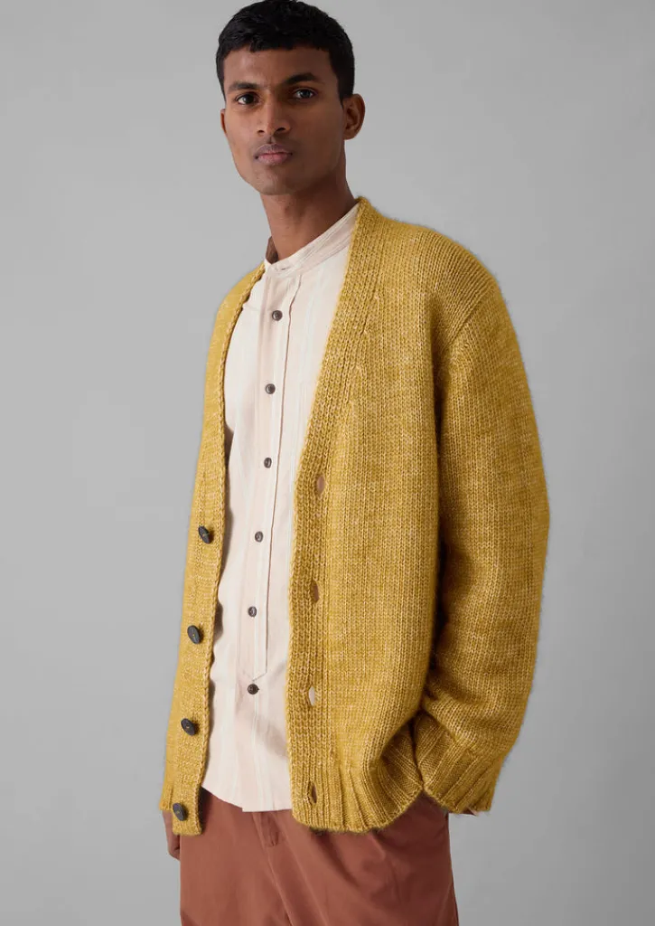 TOAST Alpaca Wool V-Neck Cardigan- Knitwear