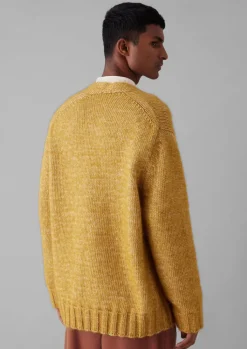 TOAST Alpaca Wool V-Neck Cardigan- Knitwear