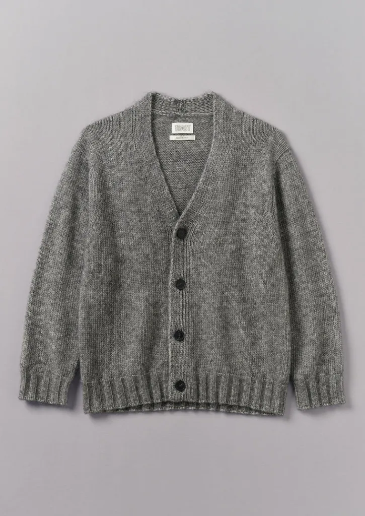 TOAST Alpaca Wool V-Neck Cardigan- Knitwear