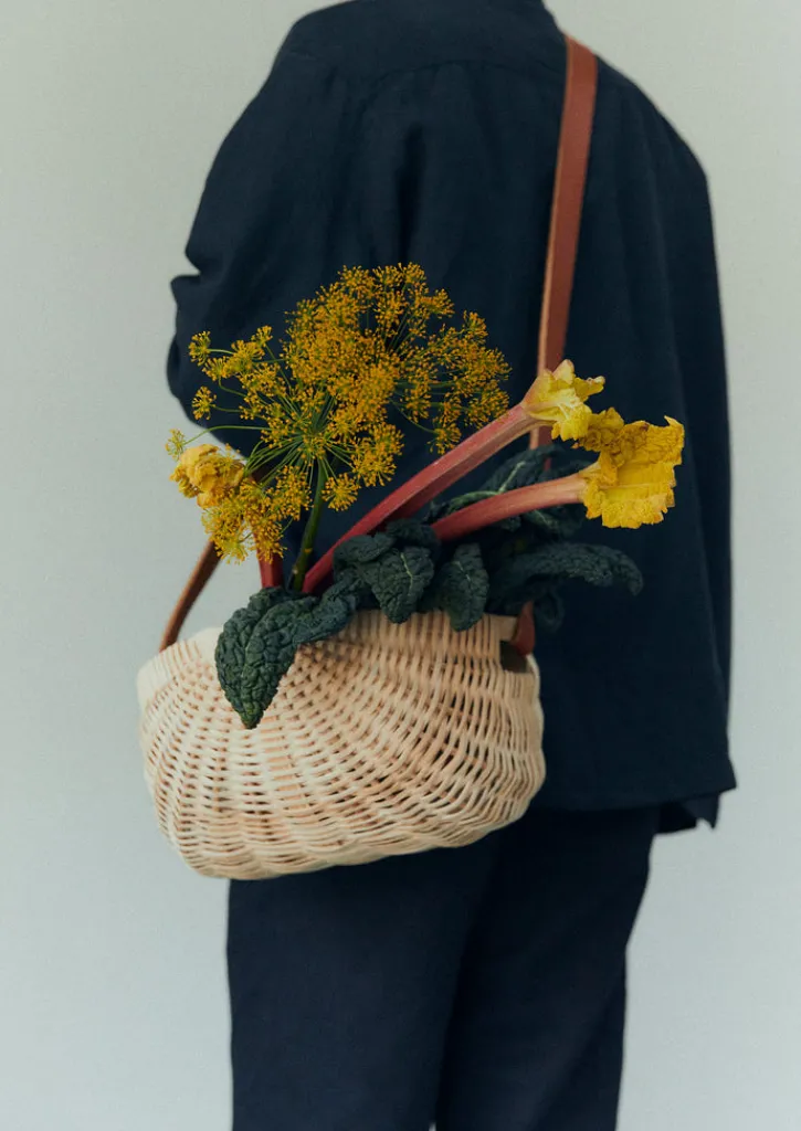TOAST Amy Krone Oval Foraging Tote- Outdoor|Baskets