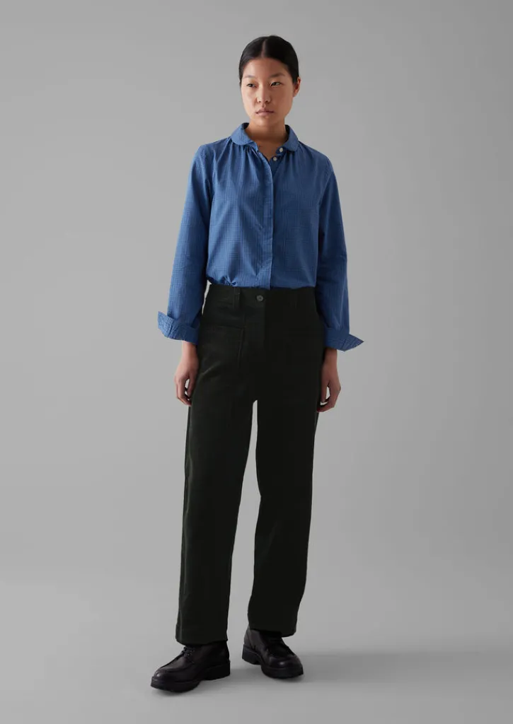 TOAST Anja Check Cotton Shirt-Women Shirts|Tops & Tees