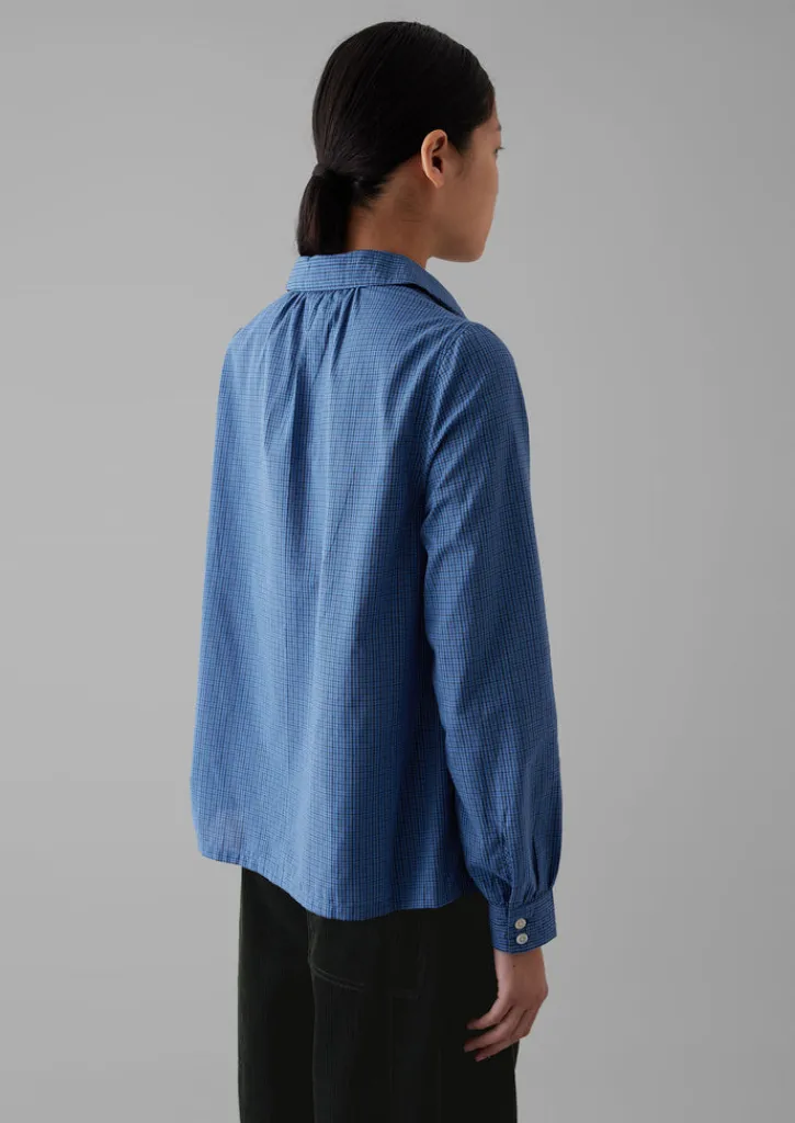 TOAST Anja Check Cotton Shirt-Women Shirts|Tops & Tees