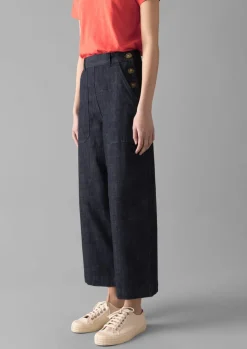 TOAST Annie Organic Denim Side Button Jeans-Women Denim|Workwear