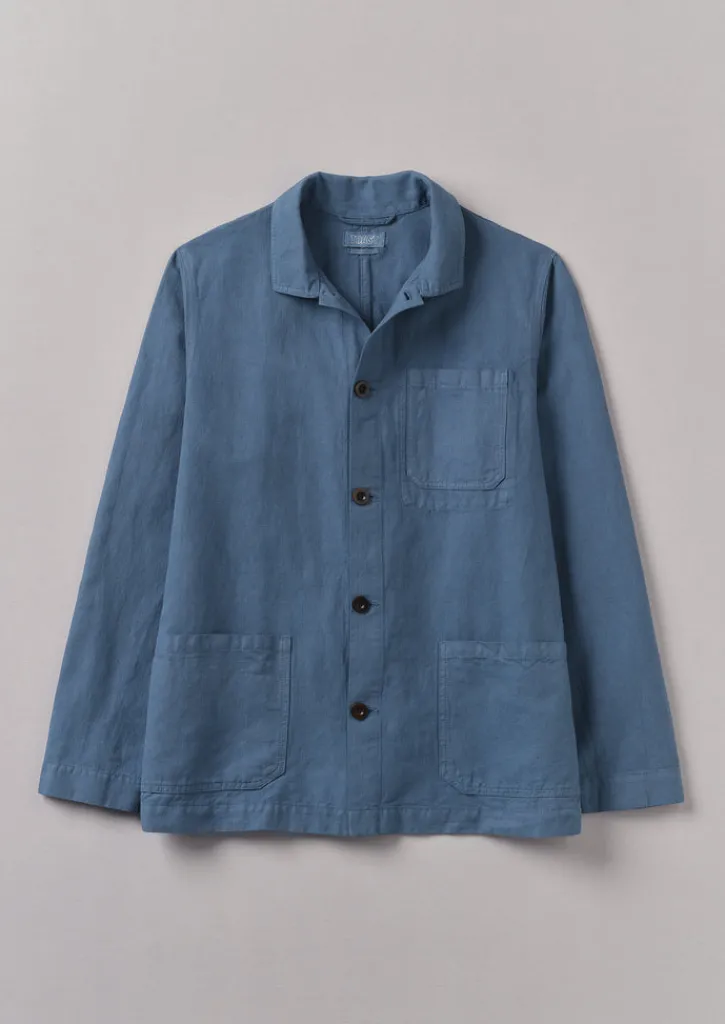 TOAST Arlo Garment Dyed Herringbone Jacket- Workwear|Coats & Jackets