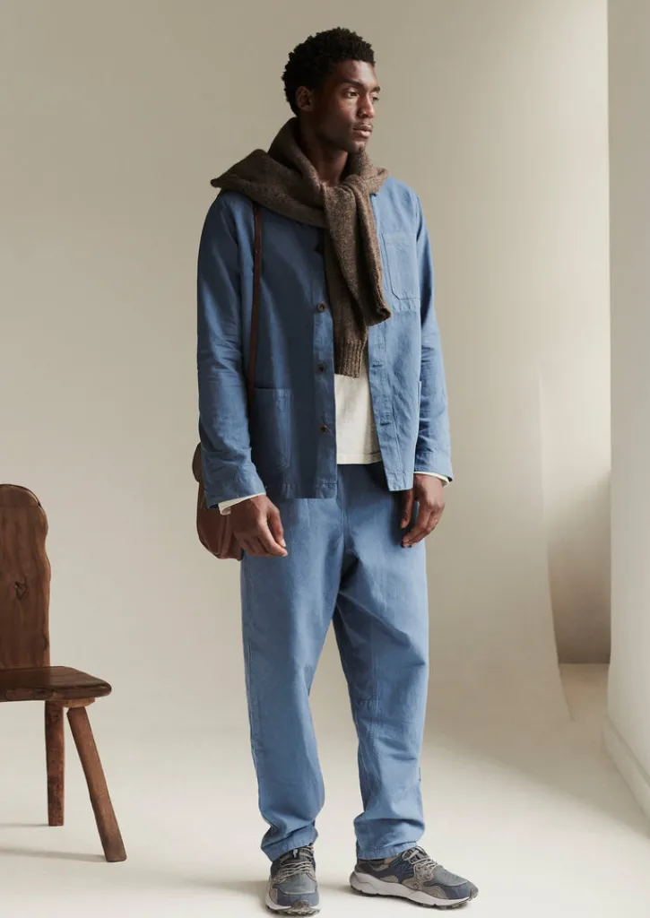 TOAST Arlo Garment Dyed Herringbone Jacket- Workwear|Coats & Jackets