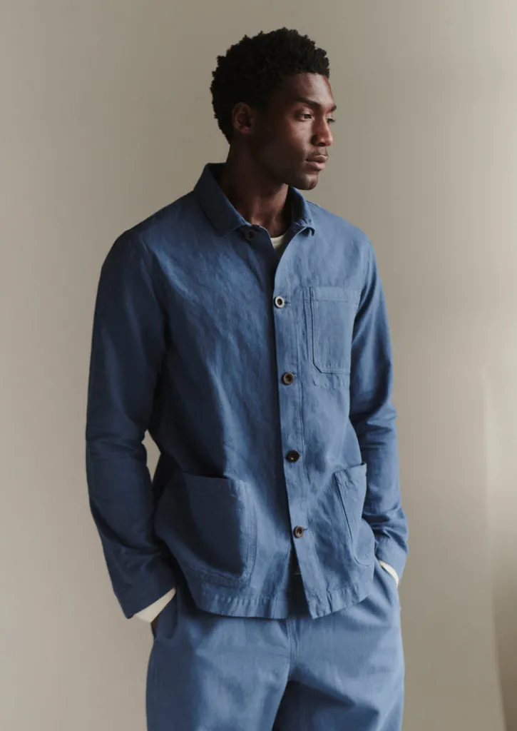 TOAST Arlo Garment Dyed Herringbone Jacket- Workwear|Coats & Jackets
