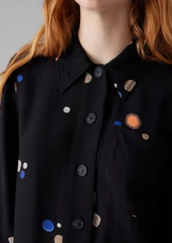 TOAST Baya Cosmic Dot Print Shirt-Women Shirts|Tops & Tees