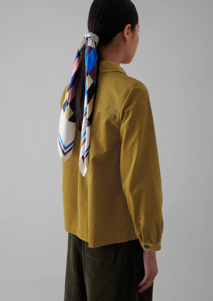 TOAST Baya Patch Pocket Organic Cord Shirt-Women Cord|Workwear