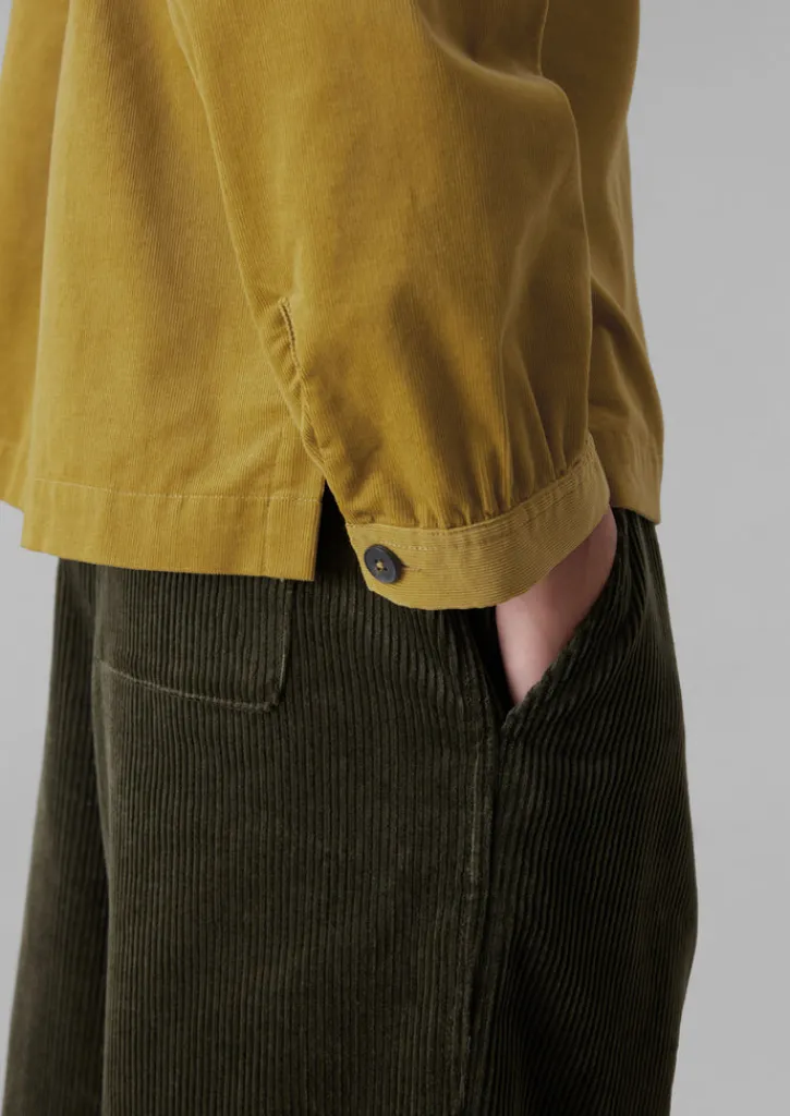 TOAST Baya Patch Pocket Organic Cord Shirt-Women Cord|Workwear