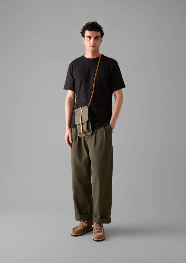 TOAST Bill Cotton Wide Leg Trousers- Trousers