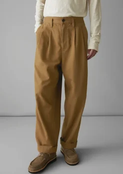 TOAST Bill Cotton Wide Leg Trousers- Trousers