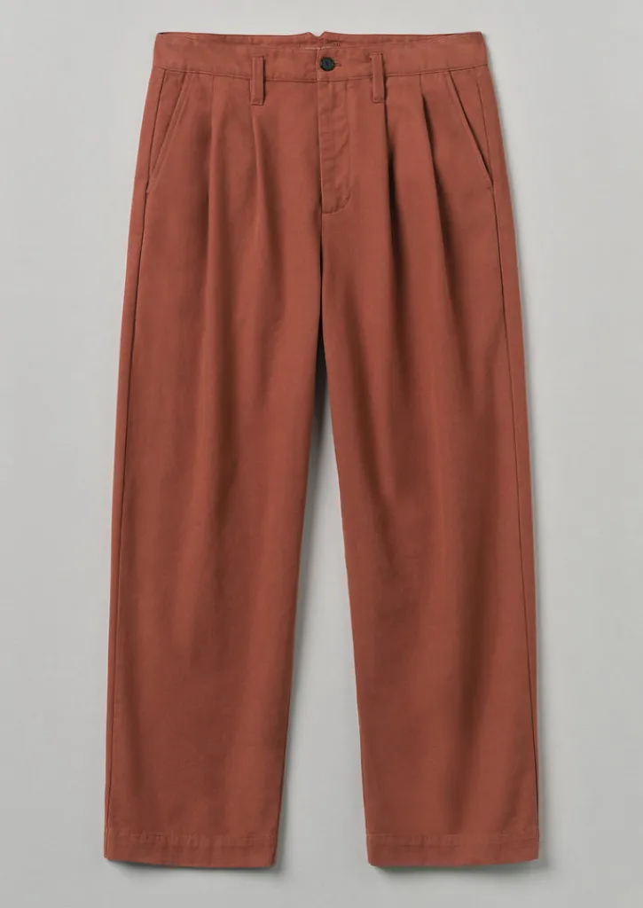 TOAST Bill Cotton Wide Leg Trousers- Workwear|Trousers