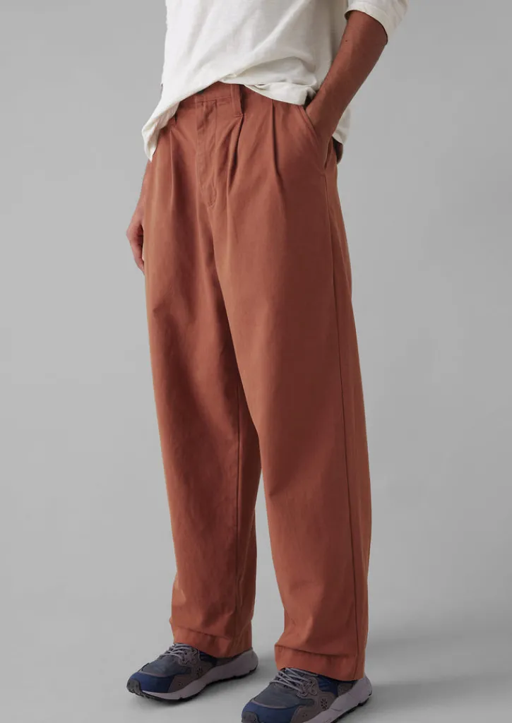 TOAST Bill Cotton Wide Leg Trousers- Workwear|Trousers