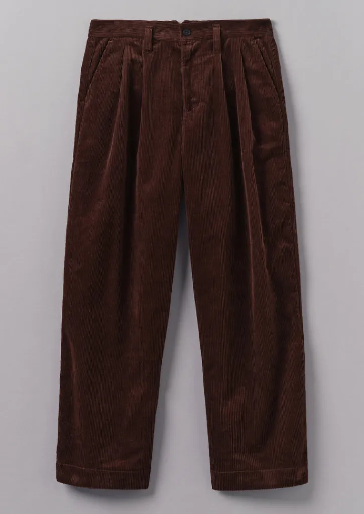 TOAST Bill Organic Cord Wide Leg Trousers- Cord|Trousers