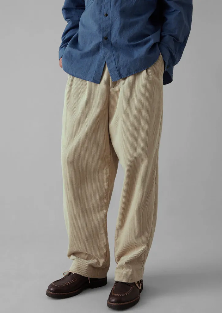TOAST Bill Organic Cord Wide Leg Trousers- Cord|Trousers