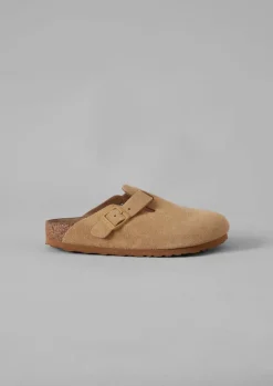 TOAST Birkenstock Boston Suede Clogs-Women Shoes|Slippers