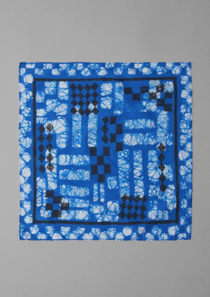 TOAST Block Print Batik Bandana-Women Hats, Scarves & Gloves