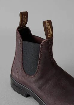 TOAST Blundstone Waxed Suede Chelsea Boots-Women Boots