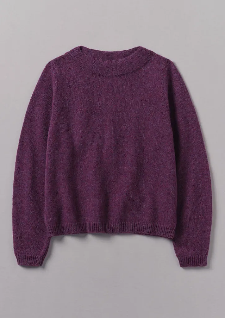 TOAST Boat Neck Wool Sweater-Women Knitwear