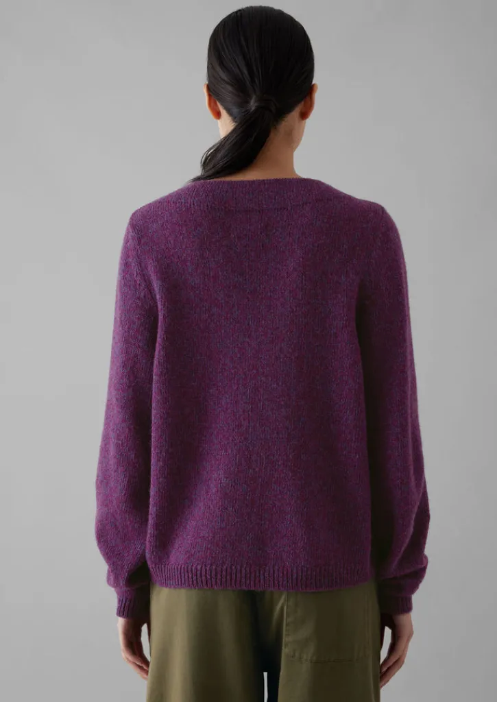 TOAST Boat Neck Wool Sweater-Women Knitwear