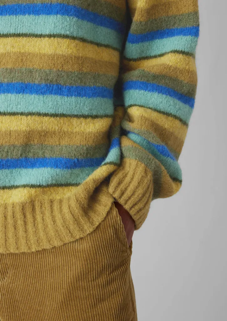TOAST Brushed Stripe Sweater- Knitwear