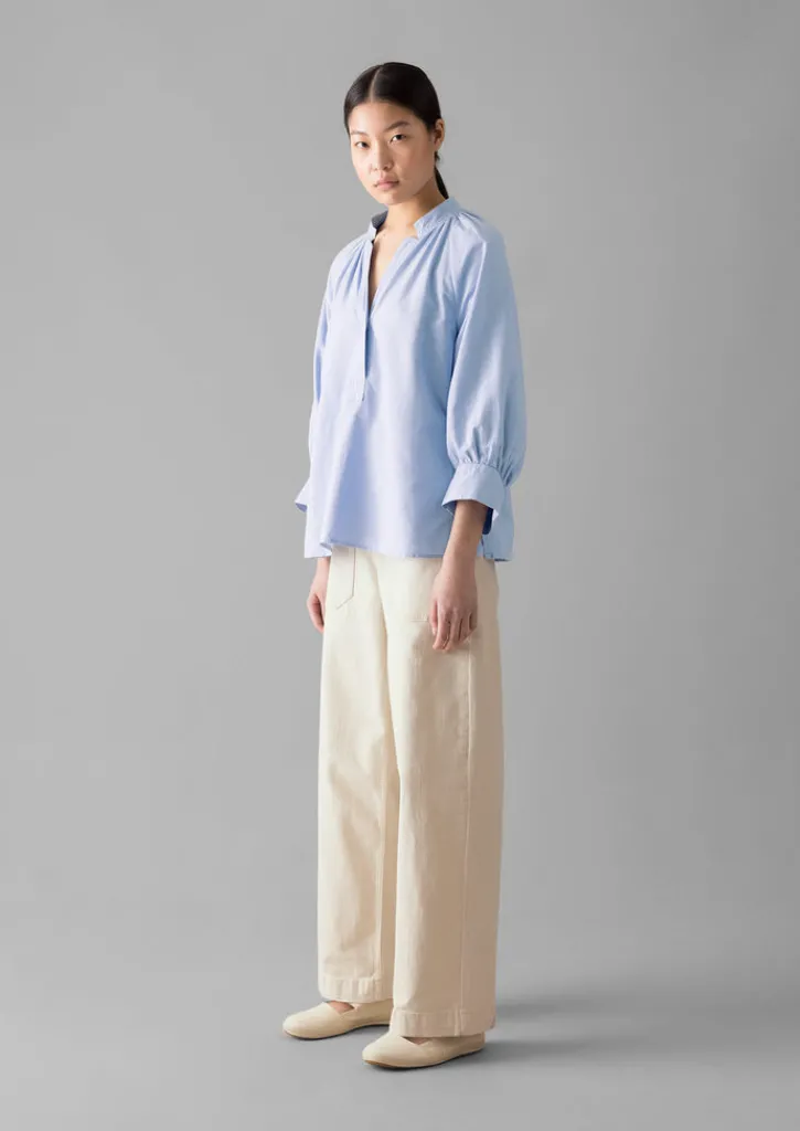 TOAST Catrin Cotton Oxford Easy Shirt-Women Shirts|Tops & Tees