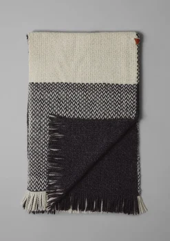 TOAST Check Merino Blend Wrap-Women Hats, Scarves & Gloves|Knitwear