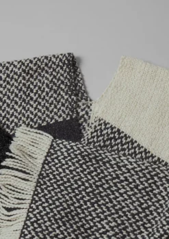 TOAST Check Merino Blend Wrap-Women Hats, Scarves & Gloves|Knitwear