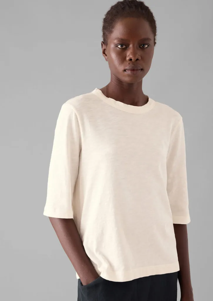 TOAST Cleo Garment Dyed Organic Cotton Tee-Women Jersey|Tops & Tees