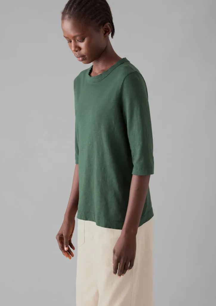 TOAST Cleo Garment Dyed Organic Cotton Tee-Women Jersey|Tops & Tees