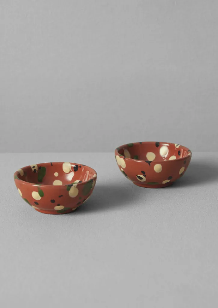 TOAST Cortona Splatter Pinch Pot Set- Ceramics|Tableware