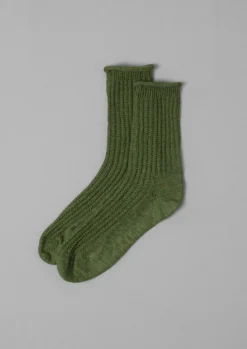TOAST Cotton Marl Socks-Women Socks & Tights