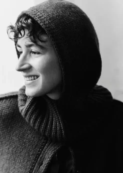 TOAST Cotton Wool Knitted Hood-Women Hats, Scarves & Gloves