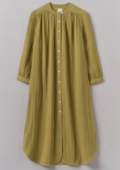 TOAST Crinkle Cotton Kaftan Nightdress-Women Nightwear|Loungewear