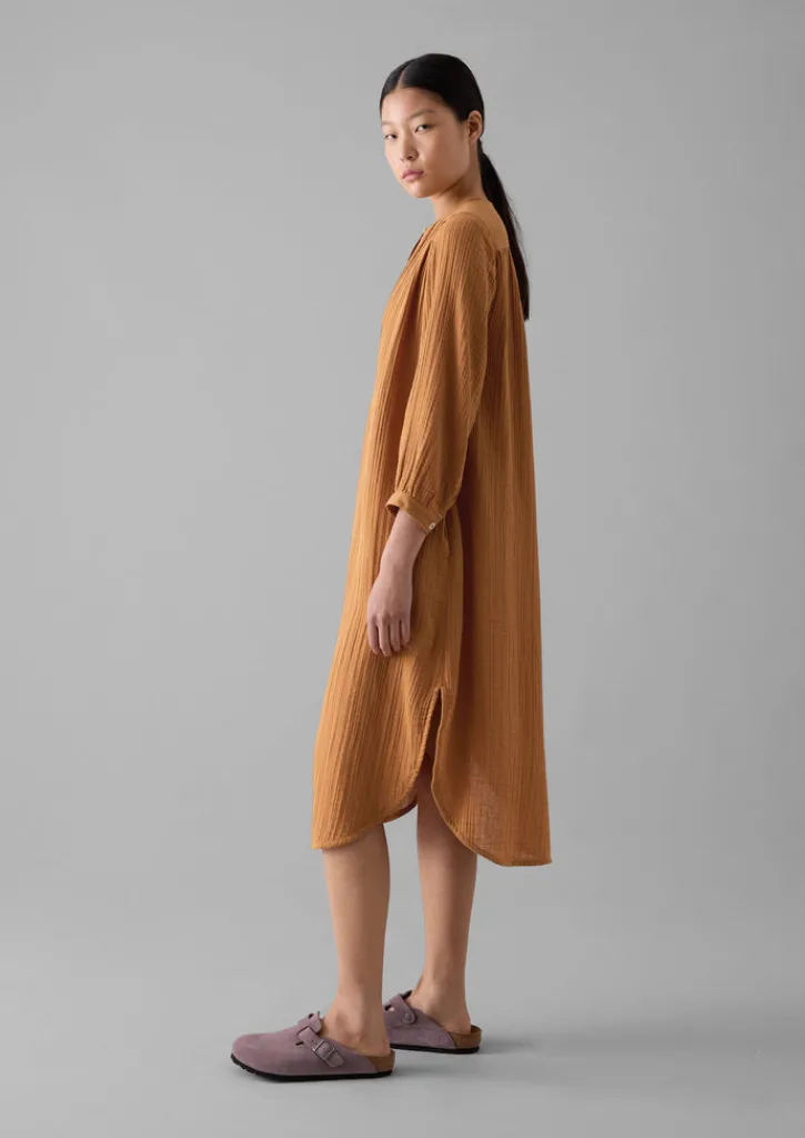 TOAST Crinkle Cotton Kaftan Nightdress-Women Nightwear|Loungewear