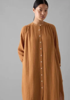 TOAST Crinkle Cotton Kaftan Nightdress-Women Nightwear|Loungewear