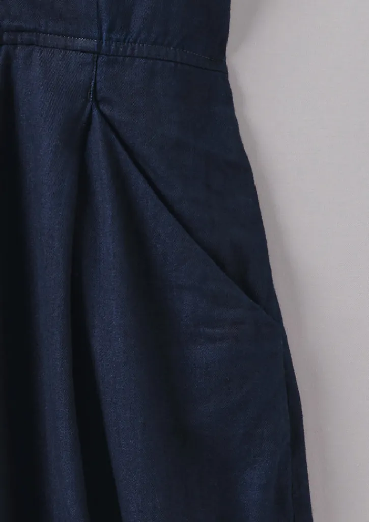TOAST Cross Front Twill Jumpsuit-Women Jumpsuits|Trousers
