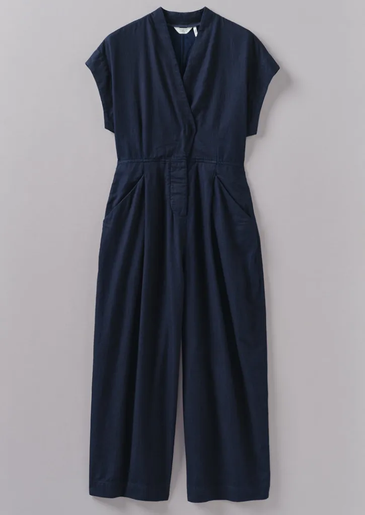 TOAST Cross Front Twill Jumpsuit-Women Jumpsuits|Trousers