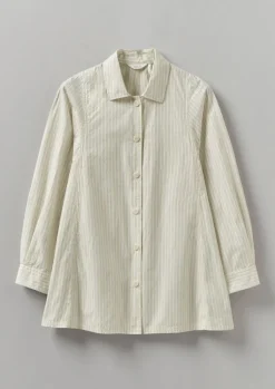 TOAST Dash Stripe Cotton Shirt-Women Shirts|Tops & Tees