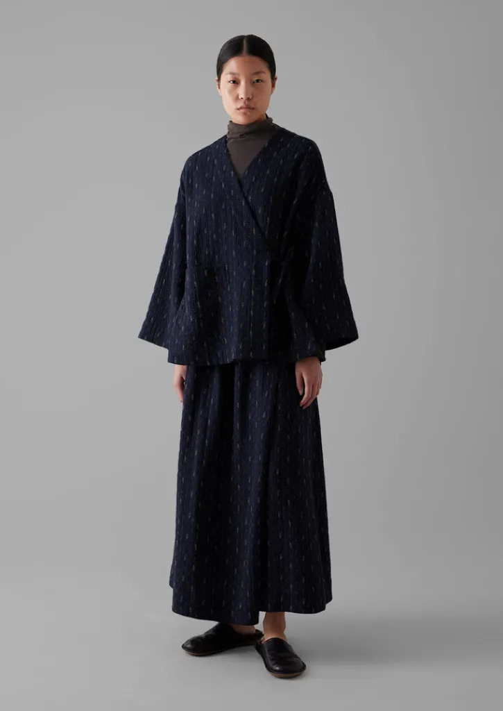 TOAST Dobby Stitch Cotton Skirt-Women Loungewear|Skirts
