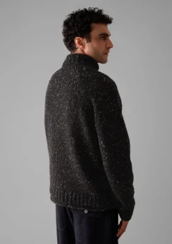 TOAST Donegal Roll Neck Sweater- Knitwear
