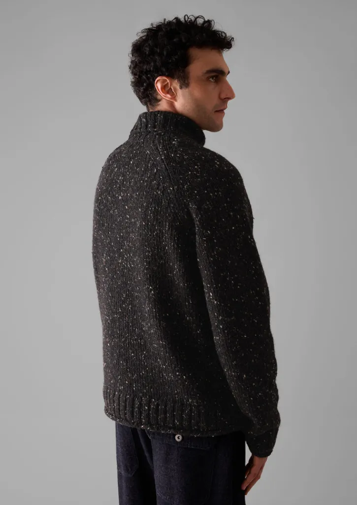 TOAST Donegal Roll Neck Sweater- Knitwear