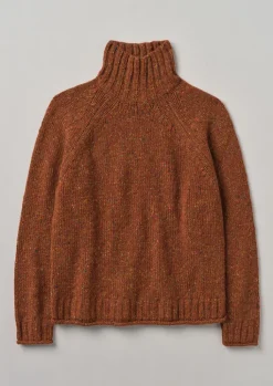 TOAST Donegal Roll Neck Sweater- Knitwear